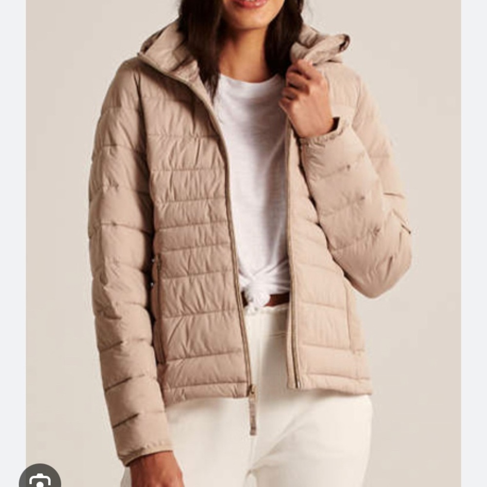 Abercrombie lightweight packable puffer